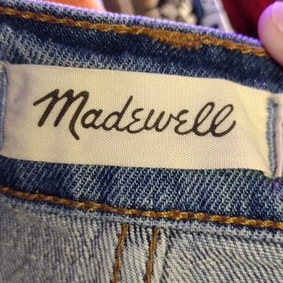 32P NEW MADEWELL The Perfect Vintage Jean 18.5-20.5" Waist 25.5" Inseam 12" Rise - Picture 3 of 12